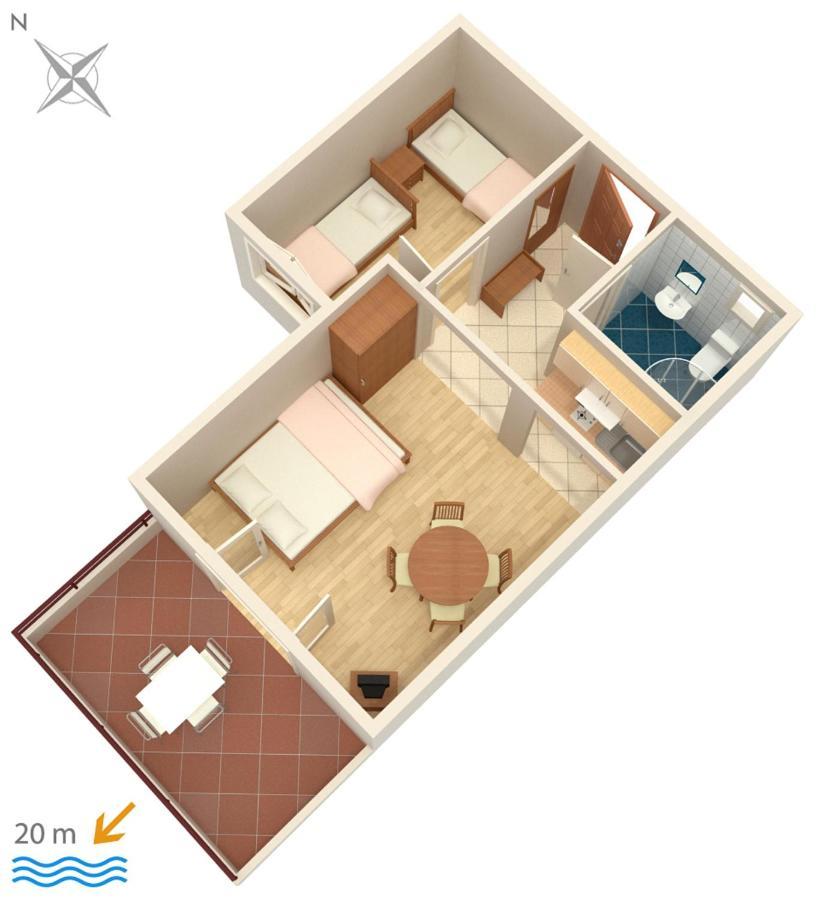 Apartments By The Sea Crikvenica - 2354 Zewnętrze zdjęcie