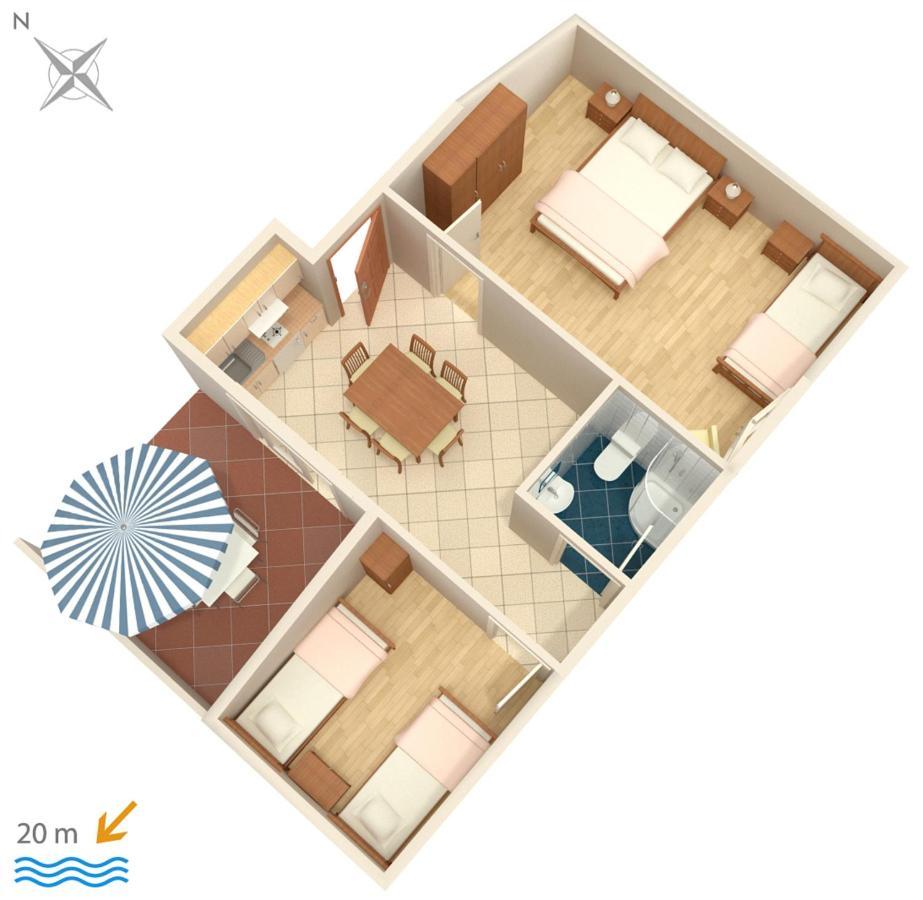 Apartments By The Sea Crikvenica - 2354 Zewnętrze zdjęcie
